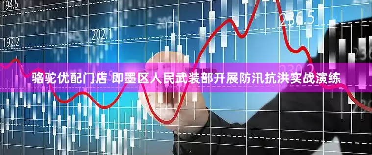 骆驼优配门店 即墨区人民武装部开展防汛抗洪实战演练