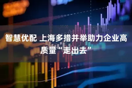 智慧优配 上海多措并举助力企业高质量“走出去”